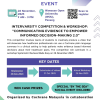 Cochrane Malaysia Workshop